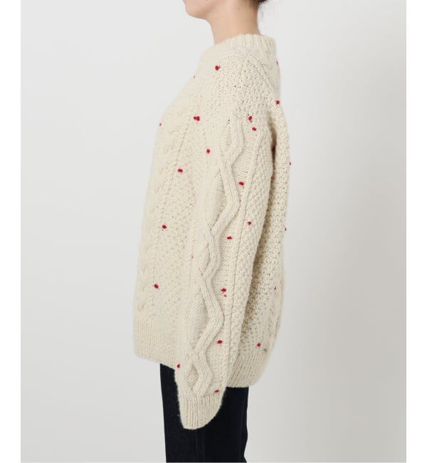 SLOBE IENA「embroideryハンドニット」|ニット・セーター|