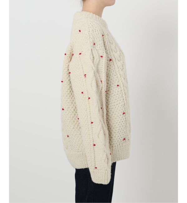 SLOBE IENA「embroideryハンドニット」|ニット・セーター|