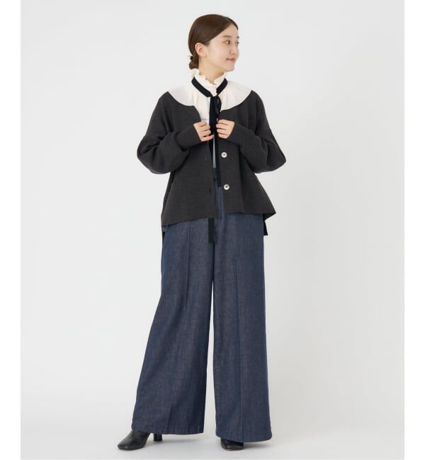 IENA「L'UNE/リュンヌ PLEATS COLLAR 付け襟」|その他|