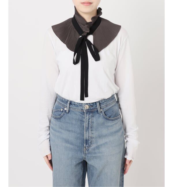IENA「L'UNE/リュンヌ PLEATS COLLAR 付け襟」|その他|