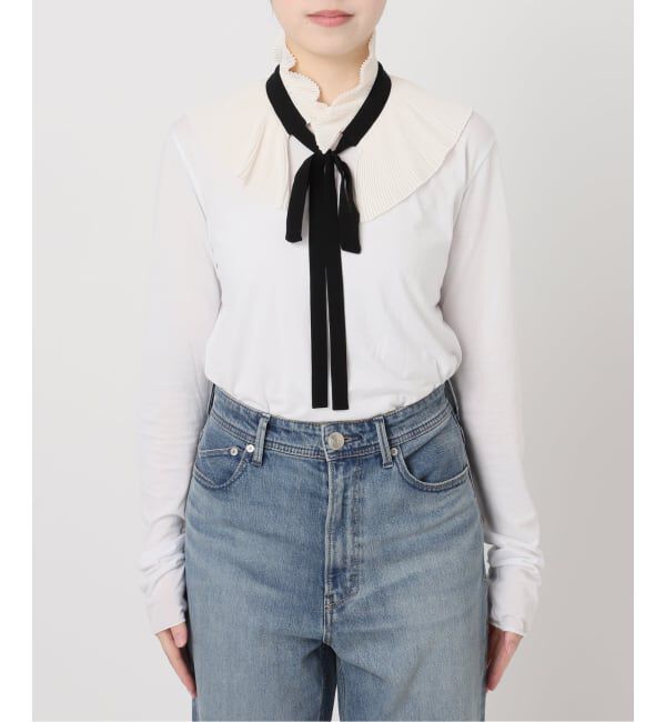 IENA「L'UNE/リュンヌ PLEATS COLLAR 付け襟」|その他|
