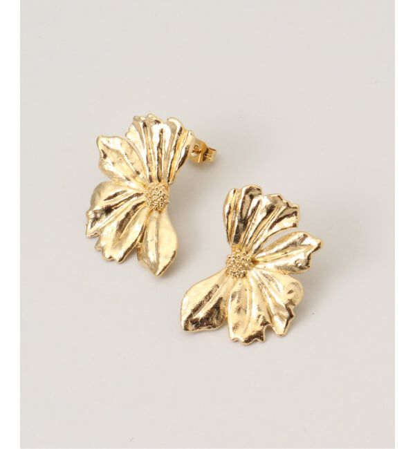 SLOBE IENA「AGAPEE フラワーピアス MONEA EARRINGS」|ピアス|