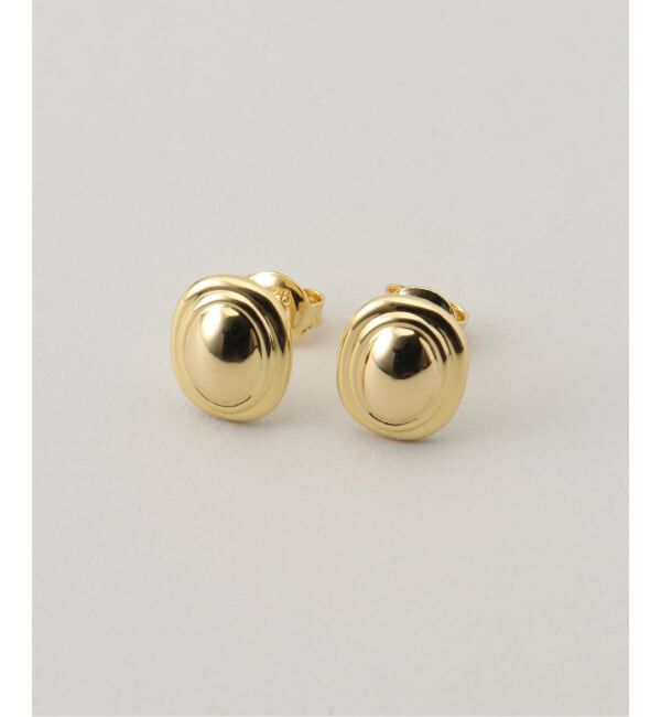 VERMEIL par iena「LIE STUDIO リエ スタジオ THE FRANKA EARRING ゴールド」|ピアス|ゴールド