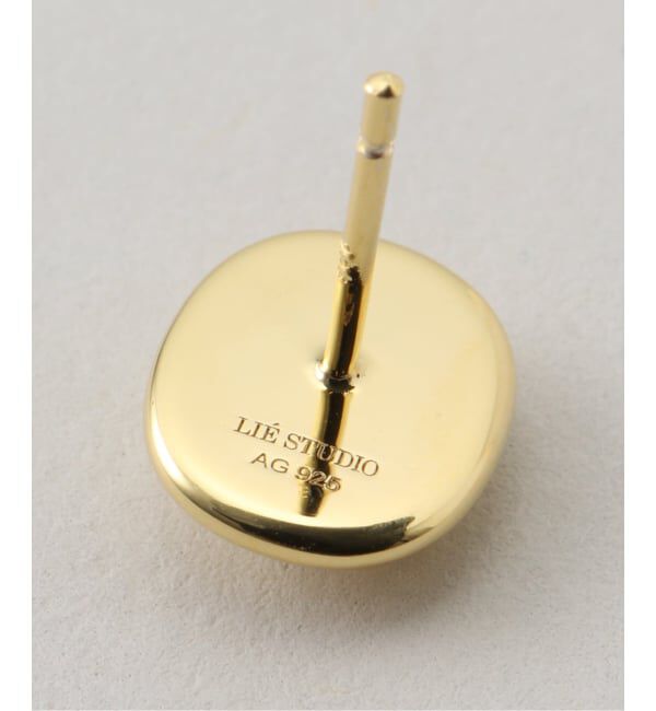 VERMEIL par iena「LIE STUDIO リエ スタジオ THE FRANKA EARRING ゴールド」|ピアス|