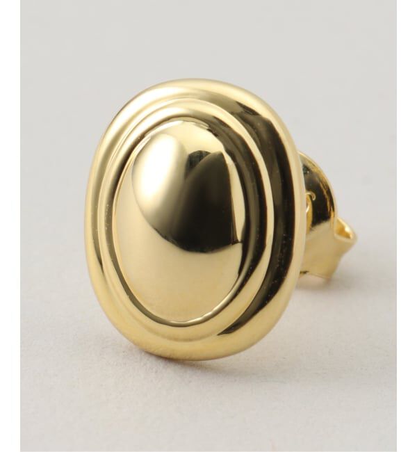 VERMEIL par iena「LIE STUDIO リエ スタジオ THE FRANKA EARRING ゴールド」|ピアス|