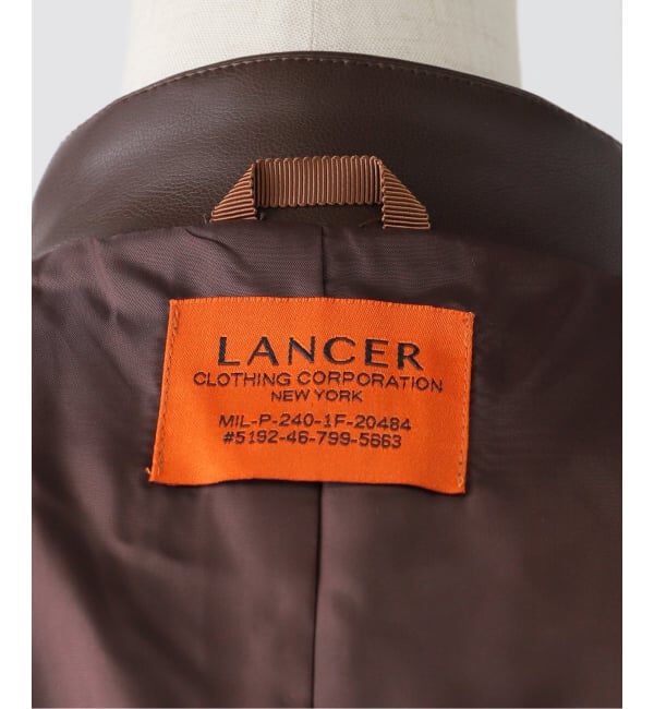 SLOBE IENA「LANCER/ランサー SLOBE別注 フェイクレザーブルゾン」|その他|