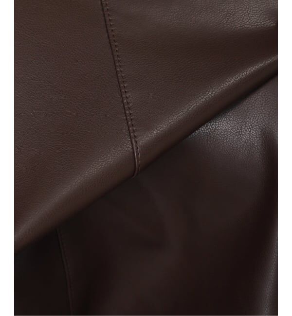 SLOBE IENA「LANCER/ランサー SLOBE別注 フェイクレザーブルゾン」|その他|