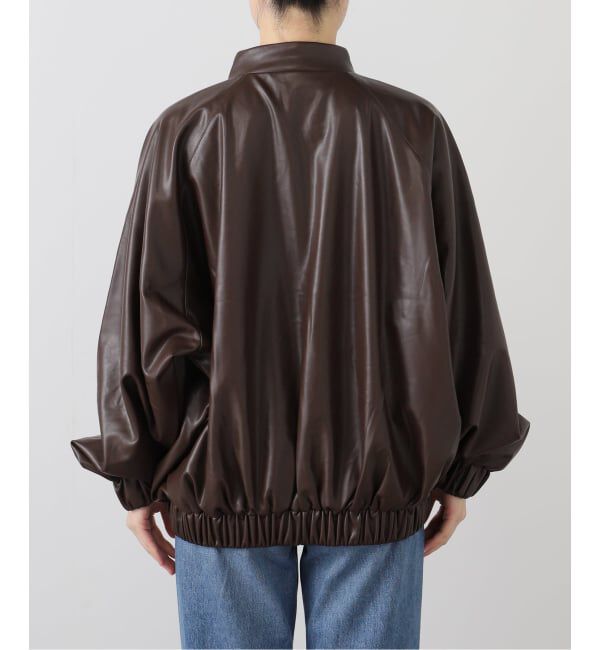 SLOBE IENA「LANCER/ランサー SLOBE別注 フェイクレザーブルゾン」|その他|