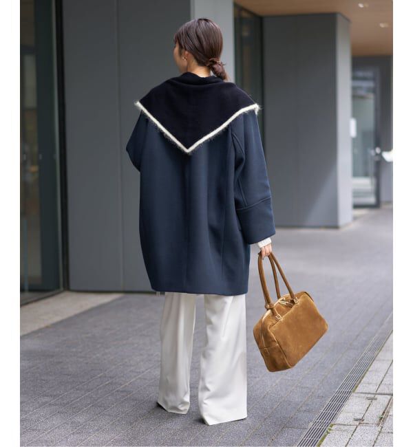 IENA「ASAUCE MELER/アソースメレ TRICOLOR SCARF スカーフ AM25FSC266」|バンダナ・スカーフ|