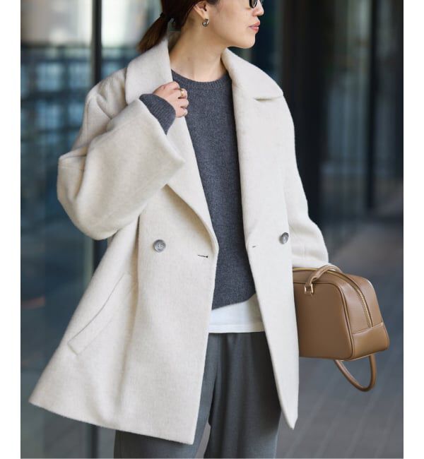 SLOBE IENA「シャギーコート」|その他|ナチュラル