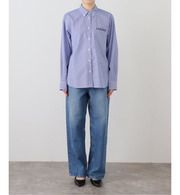 IENA「Maison IENA ボタンダウンチェックシャツ」|シャツ・ブラウス|