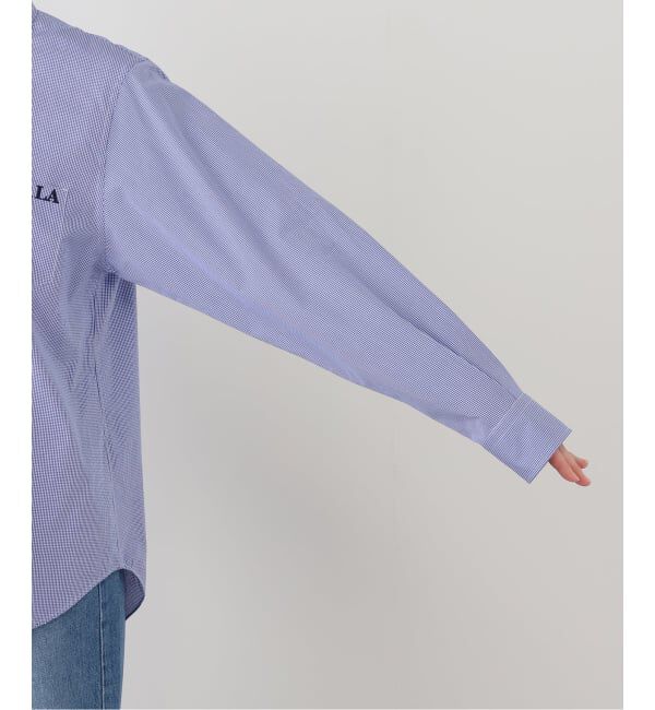 IENA「Maison IENA ボタンダウンチェックシャツ」|シャツ・ブラウス|