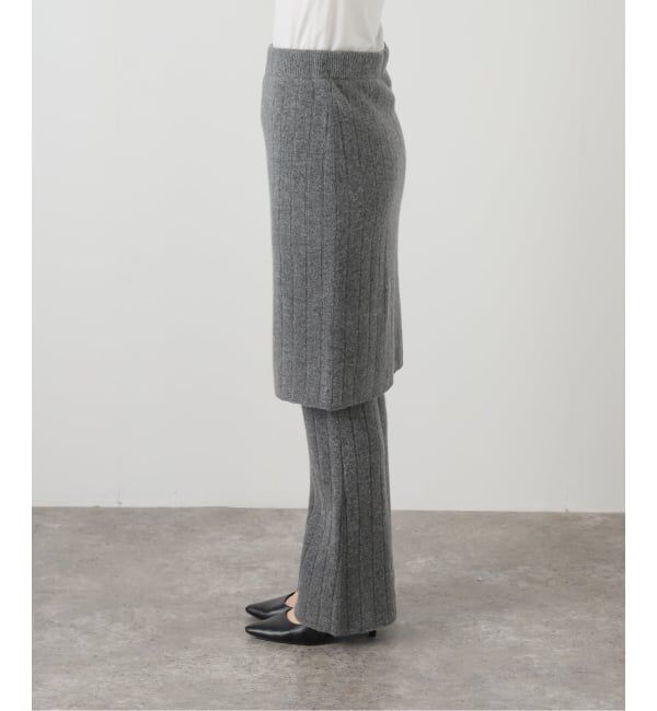 IENA LA BOUCLE「KAYLE/ケイル WOOL CASHMERE SKIRT PANTS K-1707」|その他|