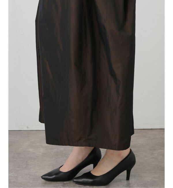 IENA LA BOUCLE「IENA LA BOUCLE Italian タフタスカート」|スカート|