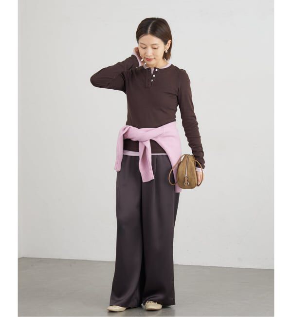 IENA「FLORE FLORE/フローレフローレ JESS LONGSLEEVE Tシャツ」|Tシャツ・カットソー|