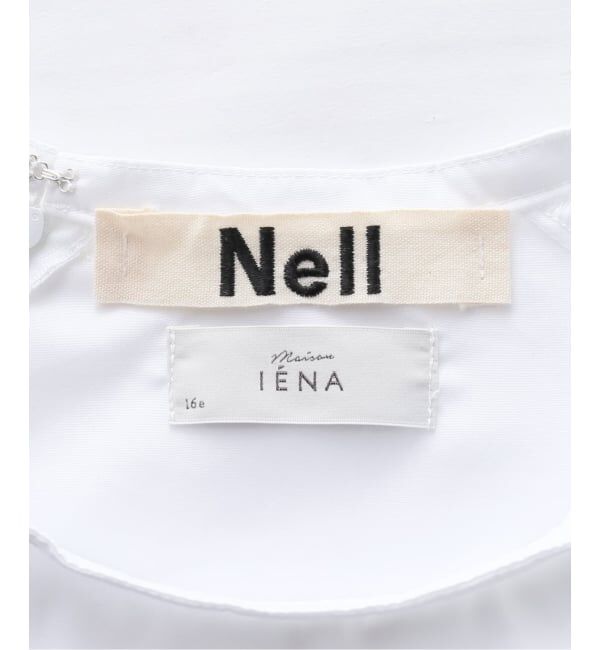 IENA「Maison IENA 別注 Nell/ネル 袖フリルブラウス 252-30300」|シャツ・ブラウス|