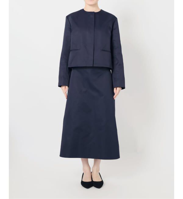 VERMEIL par iena「《予約》メモリーサテンWフェイスジャケット」|その他|