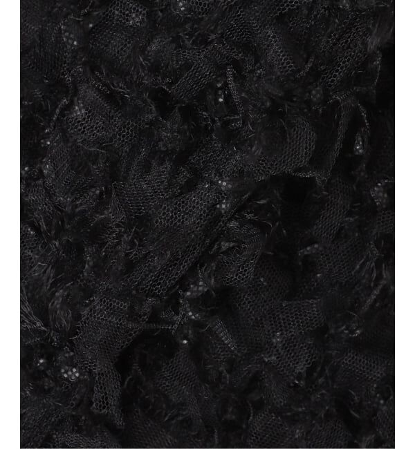 IENA「《予約》チュールテープスカート」|スカート|