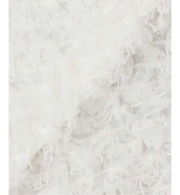 IENA「《予約》チュールテープスカート」|スカート|