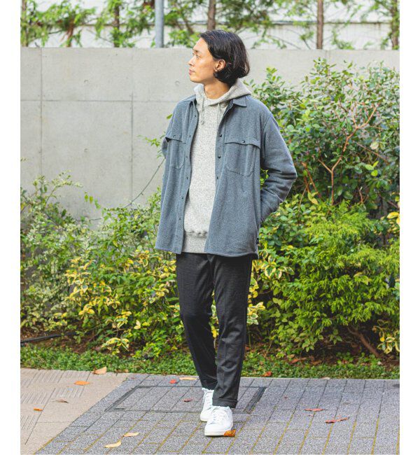 EDIFICE「【LOOPWHEELER for LOWERCASE】ツリアミウールルーズフーディー」|パーカー|