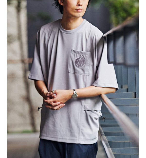 Paris Saint-Germain「【Paris Saint-Germain】ビッグポケット Tシャツ」|Tシャツ・カットソー|グレーA