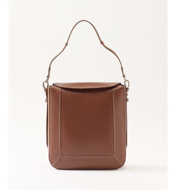 EDIFICE「【LAvenir / ラ・ヴェニール】Mael Square Shoulder Bag Smooth」|ショルダー・メッセンジャー|
