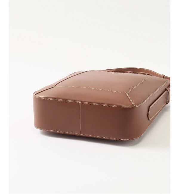 EDIFICE「【LAvenir / ラ・ヴェニール】Mael Square Shoulder Bag Smooth」|ショルダー・メッセンジャー|