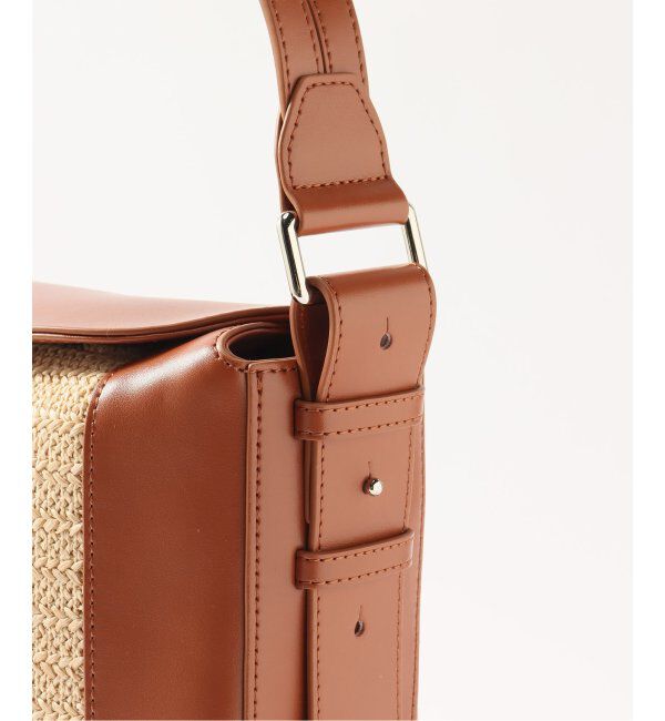 EDIFICE「【LAvenir / ラ・ヴェニール】Mael Square Shoulder Bag Mesh」|ショルダー・メッセンジャー|