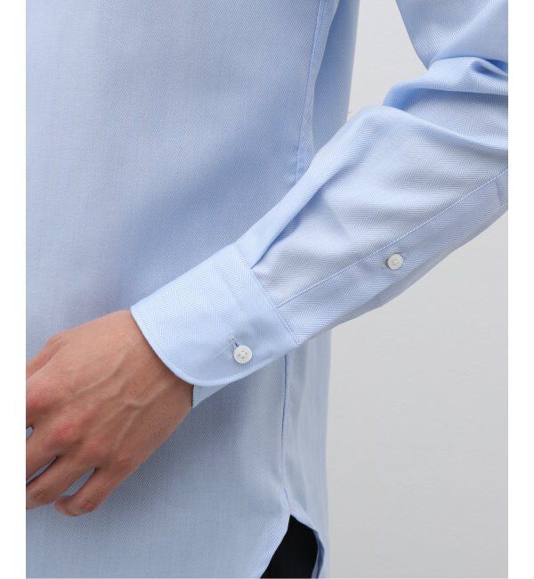 EDIFICE「D.ホリゾンタル シャツ ヘリンボーン」|シャツ・ブラウス|