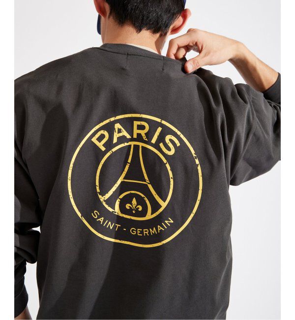 Paris Saint-Germain「【Paris Saint-Germain / パリ・サン＝ジェルマン】JP BACK EMBLEM L/S」|Tシャツ・カットソー|