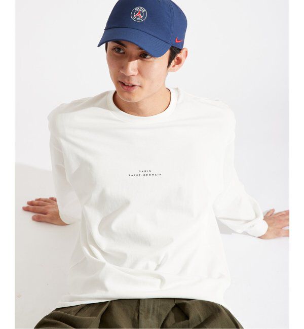 Paris Saint-Germain「【Paris Saint-Germain / パリ・サン＝ジェルマン】JP BACK EMBLEM L/S」|Tシャツ・カットソー|