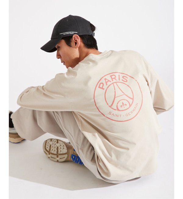 Paris Saint-Germain「【Paris Saint-Germain / パリ・サン＝ジェルマン】JP BACK EMBLEM L/S」|Tシャツ・カットソー|
