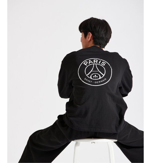 Paris Saint-Germain「【Paris Saint-Germain / パリ・サン＝ジェルマン】JP BACK EMBLEM L/S」|Tシャツ・カットソー|