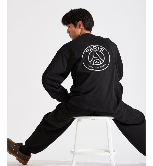 Paris Saint-Germain「【Paris Saint-Germain / パリ・サン＝ジェルマン】JP BACK EMBLEM L/S」|Tシャツ・カットソー|