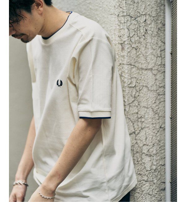 417 EDIFICE「FRED PERRY 417別注  Textured Single Tipped Tシャツ」|Tシャツ・カットソー|