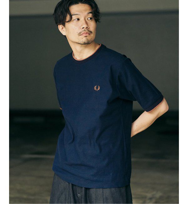 417 EDIFICE「FRED PERRY 417別注  Textured Single Tipped Tシャツ」|Tシャツ・カットソー|