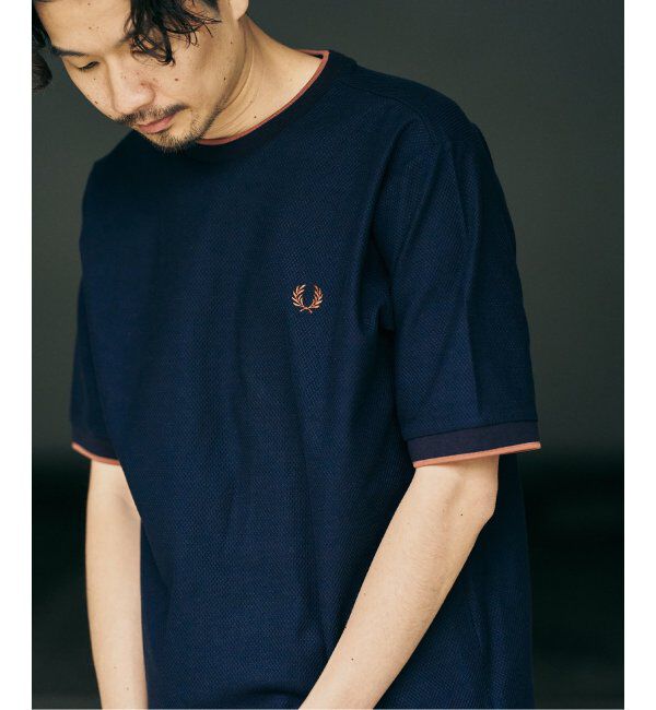 417 EDIFICE「FRED PERRY 417別注  Textured Single Tipped Tシャツ」|Tシャツ・カットソー|