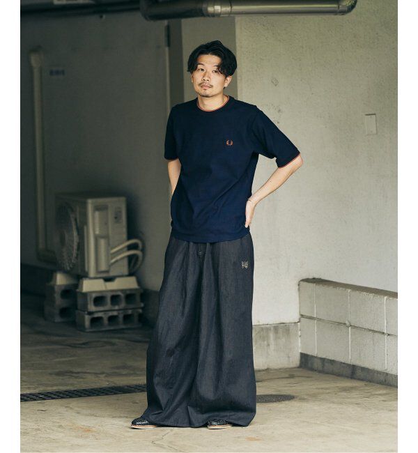 417 EDIFICE「FRED PERRY 417別注  Textured Single Tipped Tシャツ」|Tシャツ・カットソー|