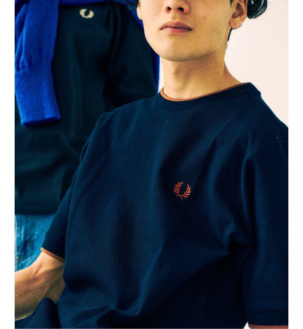 417 EDIFICE「FRED PERRY 417別注  Textured Single Tipped Tシャツ」|Tシャツ・カットソー|