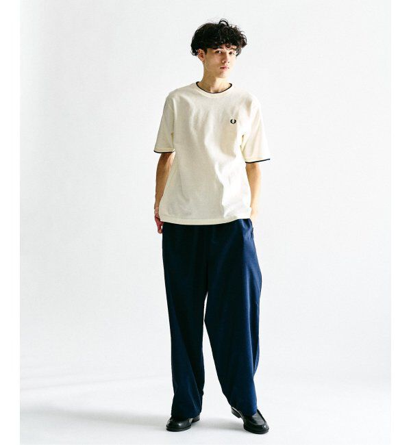 417 EDIFICE「FRED PERRY 417別注  Textured Single Tipped Tシャツ」|Tシャツ・カットソー|