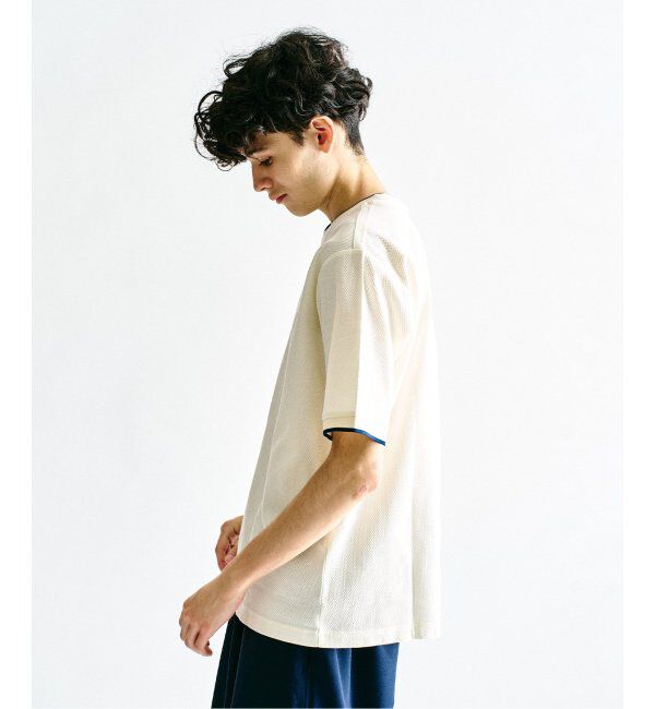 417 EDIFICE「FRED PERRY 417別注  Textured Single Tipped Tシャツ」|Tシャツ・カットソー|