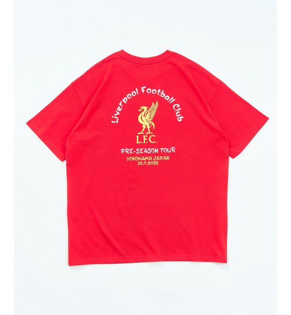 Liverpool FC「【Liverpool FC / リバプール FC】 ASIAN FONT PRINT Tシャツ」|Tシャツ・カットソー|レッド