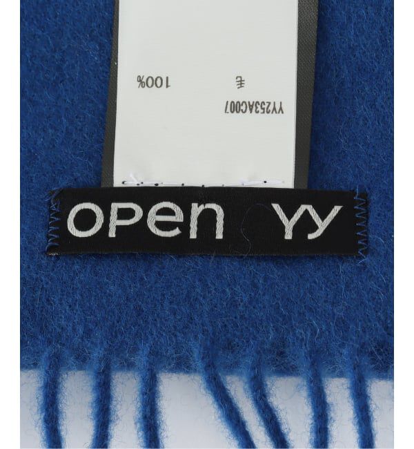 PULP「【Geek Office / ギークオフィス】OPEN YY Woven YY MINI WOOL SCARF」|バンダナ・スカーフ|