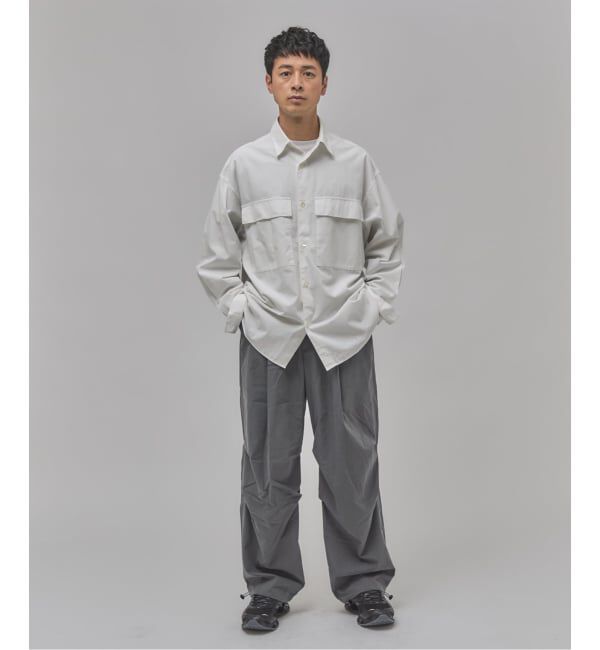 EDIFICE「"CONFFECT EDIFICE" CUPRO ウェザー イージー BDU パンツ」|スラックス|