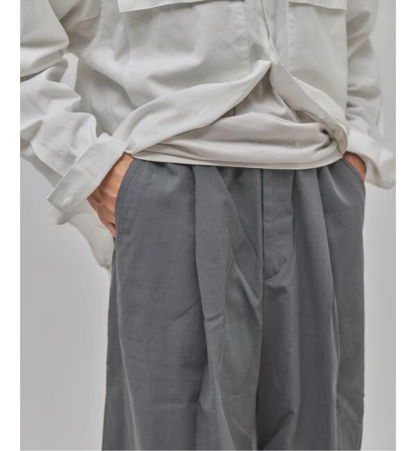 EDIFICE「"CONFFECT EDIFICE" CUPRO ウェザー イージー BDU パンツ」|スラックス|