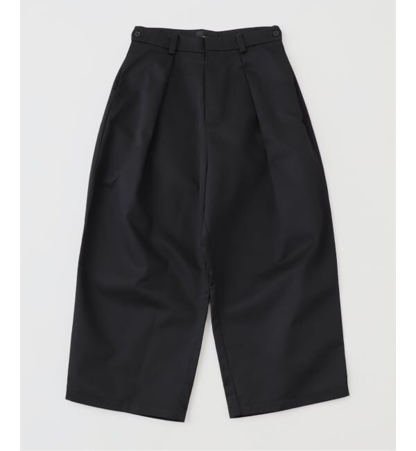 EDIFICE「ROSEROMP STUDIO(ローズロンプ スタジオ) MINE PANTS」|スラックス|ブラック