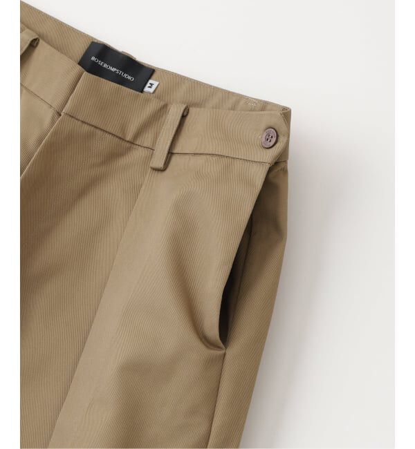 EDIFICE「ROSEROMP STUDIO(ローズロンプ スタジオ) MINE PANTS」|スラックス|