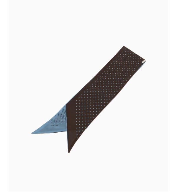 EDIFICE「BLECK(ブレック) 別注 dot reversible スカーフ」|バンダナ・スカーフ|