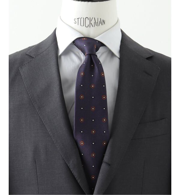 EDIFICE「PB フラワーコモンタイ」|ネクタイ・蝶ネクタイ|パープル