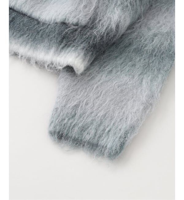 PULP「WOKE EDGE / ウォークエッジ GRADATION MOHAIR ZIP KNIT」|ニット・セーター|